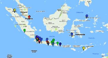 Peta Lokasi Kampus Perkuliahan Karyawan Nomor